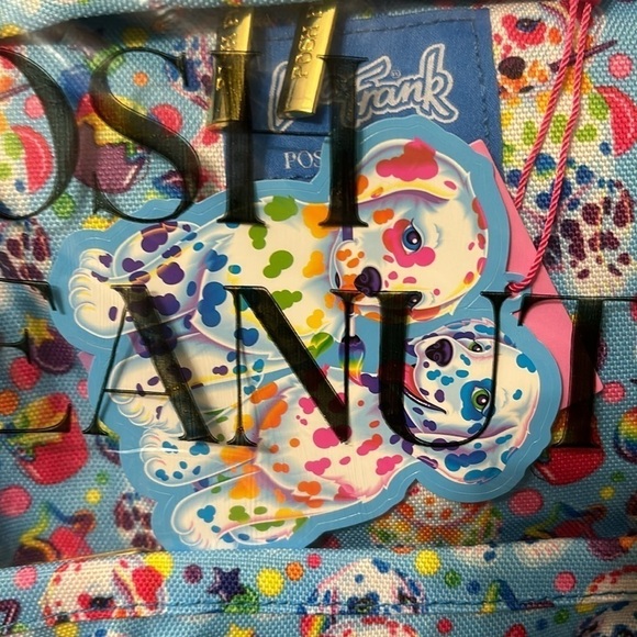 NEW IN PACKAGING! POSH PEANUT LISA FRANK SPOTTY DOTTY DOG MINI BACKPACK - Picture 16 of 16